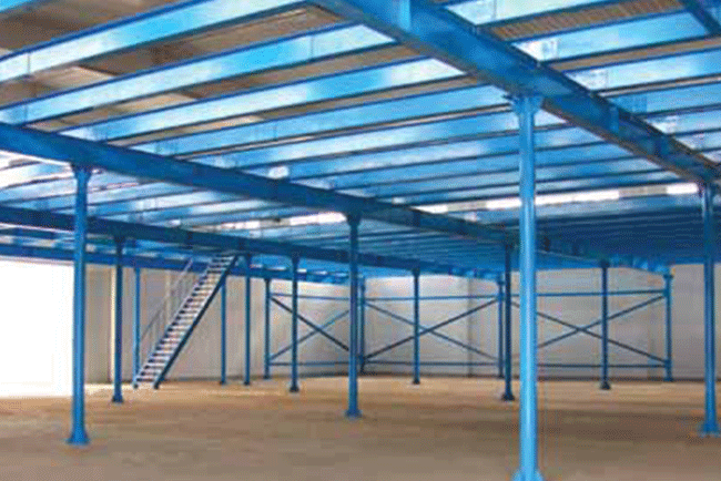 立柱式平台貨架（jià）組合